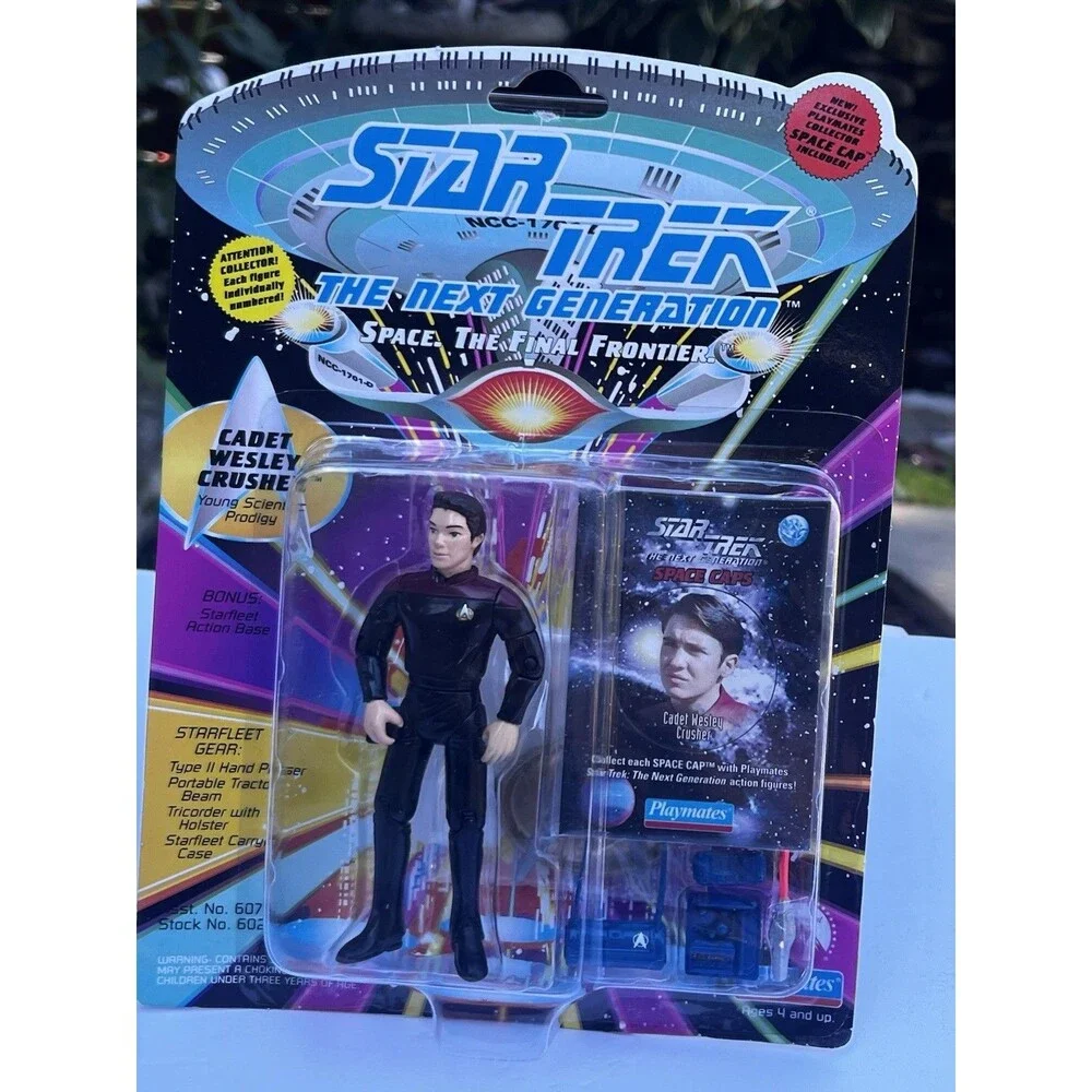 Playmates Star Trek The Next Generation Cadet Wesley Crusher Action Figure